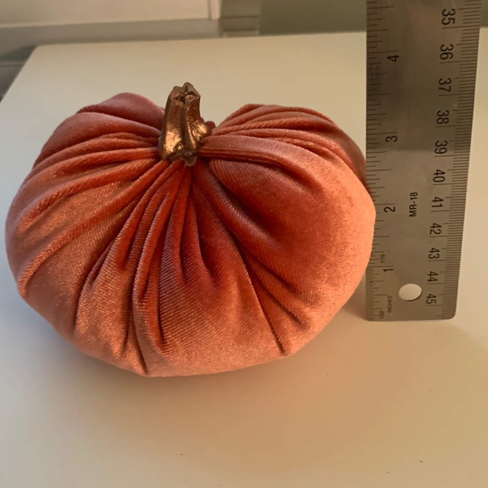 Handmade Velvet Pumpkin - Picture 7 of 9